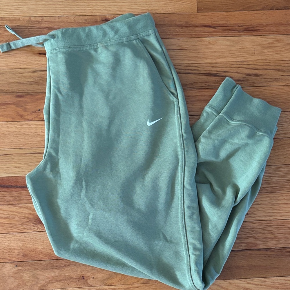 Nike Women's Olive Green Joggers
